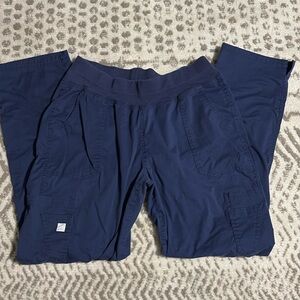 Scrub pants Butter soft size L navy blue